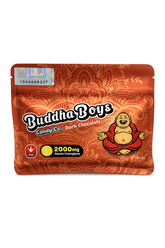 Buddha Boys Chocolate bar 2000MG THC (Dark Chocolate)