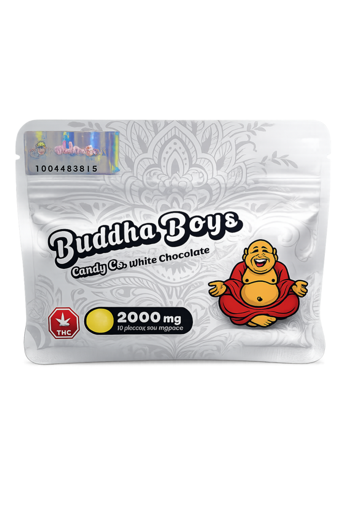 Buddha Boys Candy co White Chocolate
